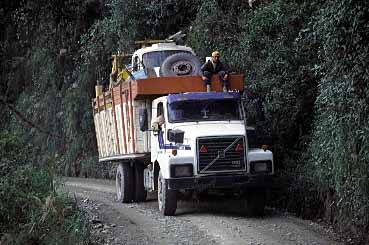 Road to Yungas, Bolivia, Jacek Piwowarczyk, 1998
