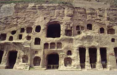 Yungang Grottoes, Datong, Shanxi, China, Jacek Piwowarczyk 1994-1997