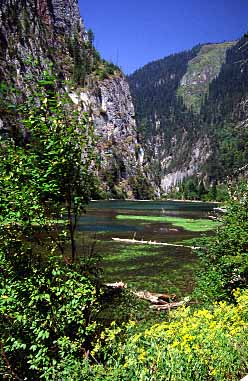 Swan Lake, Jiuzhaigo, China, Jacek Piwowarczyk, 1997