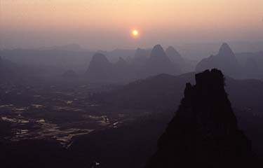 Yangshuo, China, Jacek Piwowarczyk 1990