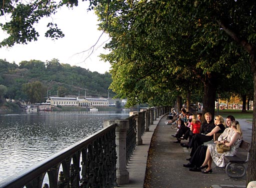 Along Vltava River, Prague, Czech Republic, Jacek Piwowarczyk, 2008