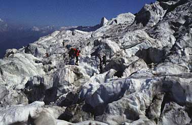 Bosson Glacier, Chamonix, France, Jacek Piwowarczyk 1991