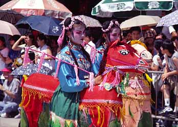 Bun Festival, Cheung Chau Island, Hong Kong, Jacek Piwowarczyk 1999