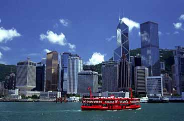 Central from the Harbour, Hong Kong, Jacek Piwowarczyk, 1999