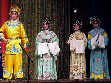 Cantonese Opera, Mui Wo, Lantau Island, Hong Kong, China, Jacek Piwowarczyk, 2007