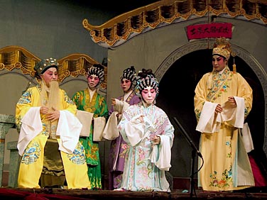 Cantonese Opera, Mui Wo, Lantau Island, Hong Kong, China, Jacek Piwowarczyk, 2007