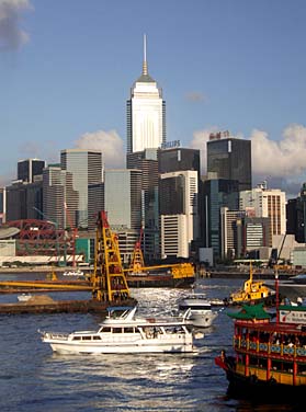 Victoria Harbour, Hong Kong, China, Jacek Piwowarczyk, 2008