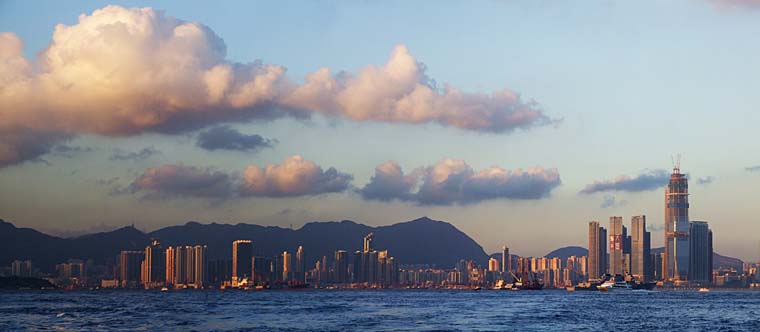 Victoria Harbour, Hong Kong, China, Jacek Piwowarczyk, 2008