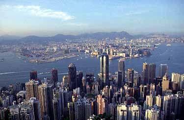 View from the Peak, Hong Kong, Jacek Piwowarczyk, 1999