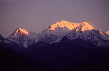 Kabru and Rathong, Pelling, Sikkim, India, Jacek Piwowarczyk, 1996