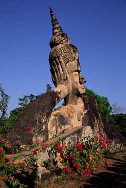 Buddha park, Laos, Jacek Piwowarczyk, 2000