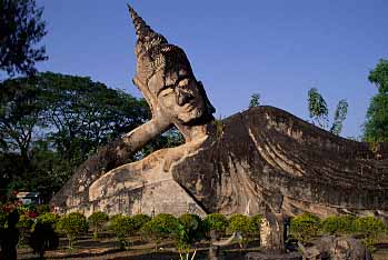 Buddha park, Laos, Jacek Piwowarczyk, 2000