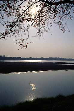 Vientiane, Mekong River, Laos, Jacek Piwowarczyk, 2000