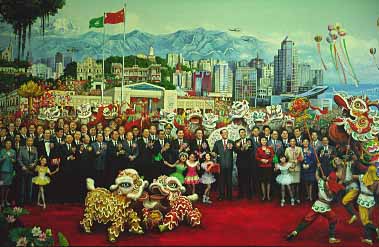 Handover Painting, Macau Tower, Macau, China, Jacek Piwowarczyk, 2002