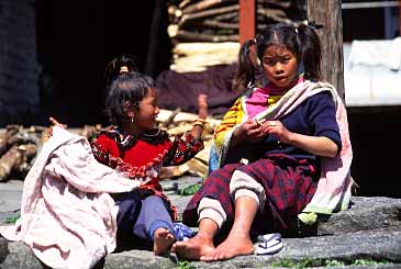 Chomrong, Nepal, Jacek Piwowarczyk, 2002