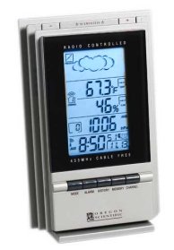 Oregon Scientific Cable Free™ Weather Forecaster w/ Thermo-Hygrometer - BAR913HGA
