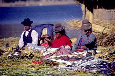 Uros Island, Lake Titicaca, Peru, Jacek Piwowarczyk, 1998