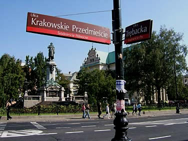 Krakowskie Przemiescie, Warsaw, Poland, Jacek Piwowarczyk 2005