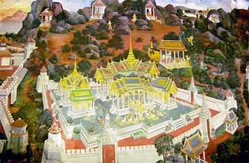 Wat Phra Kaew, Bangkok, Thailand, Jacek Piwowarczyk 1995