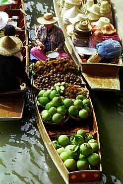 Damnoen Sandual Floating Market, Thailand, Jacek Piwowarczyk, 1995